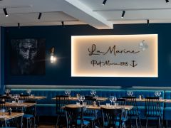 logo relief or miroir restaurant waroch publicite