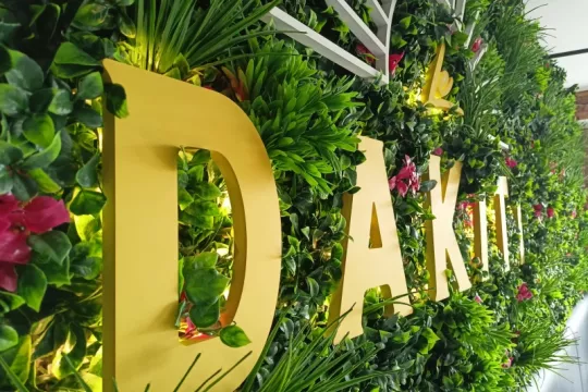 Lettres découpées lumineuses - 1