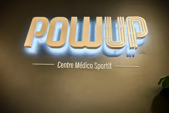 Lettres découpées lumineuses