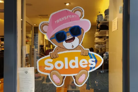 Stickers soldes et promotions