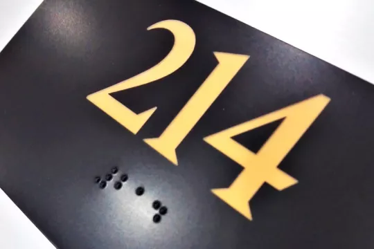 Plaques de porte personnalisées - 2