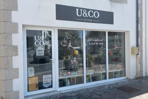 U&Co à Quiberon : une nouvelle vitrine qui a du chien !